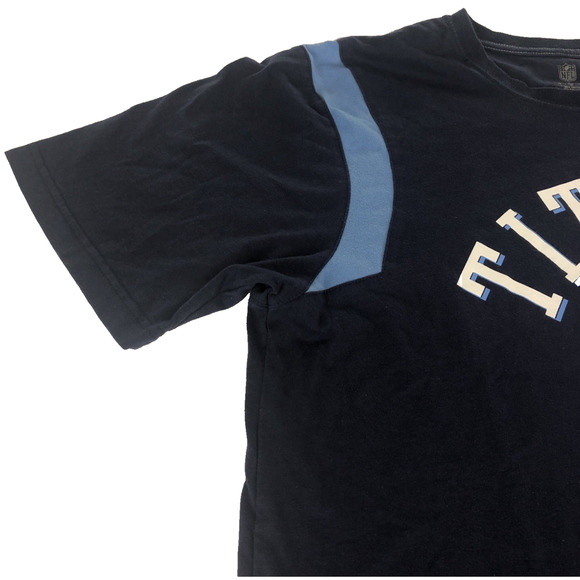 NFL Tennessee Titans Football Men's T Shirt Large Short Sleeve Graphic Blue - Picture 5 of 8